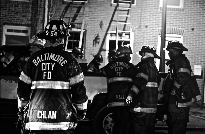Fire on Cambridge