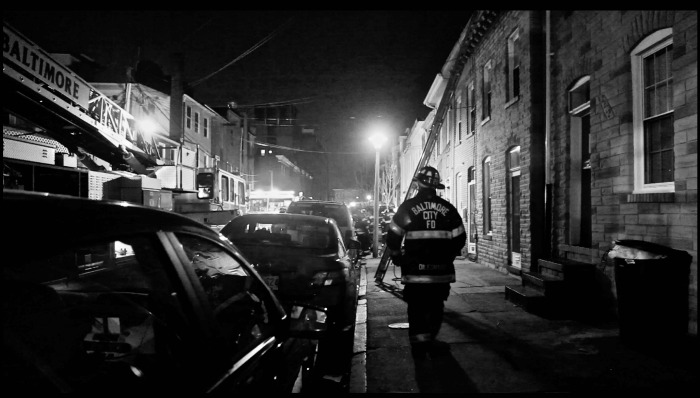 Fire on Cambridge
