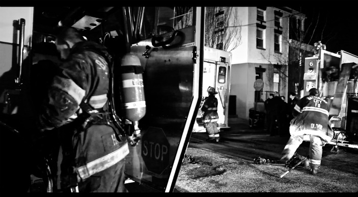Fire on Cambridge